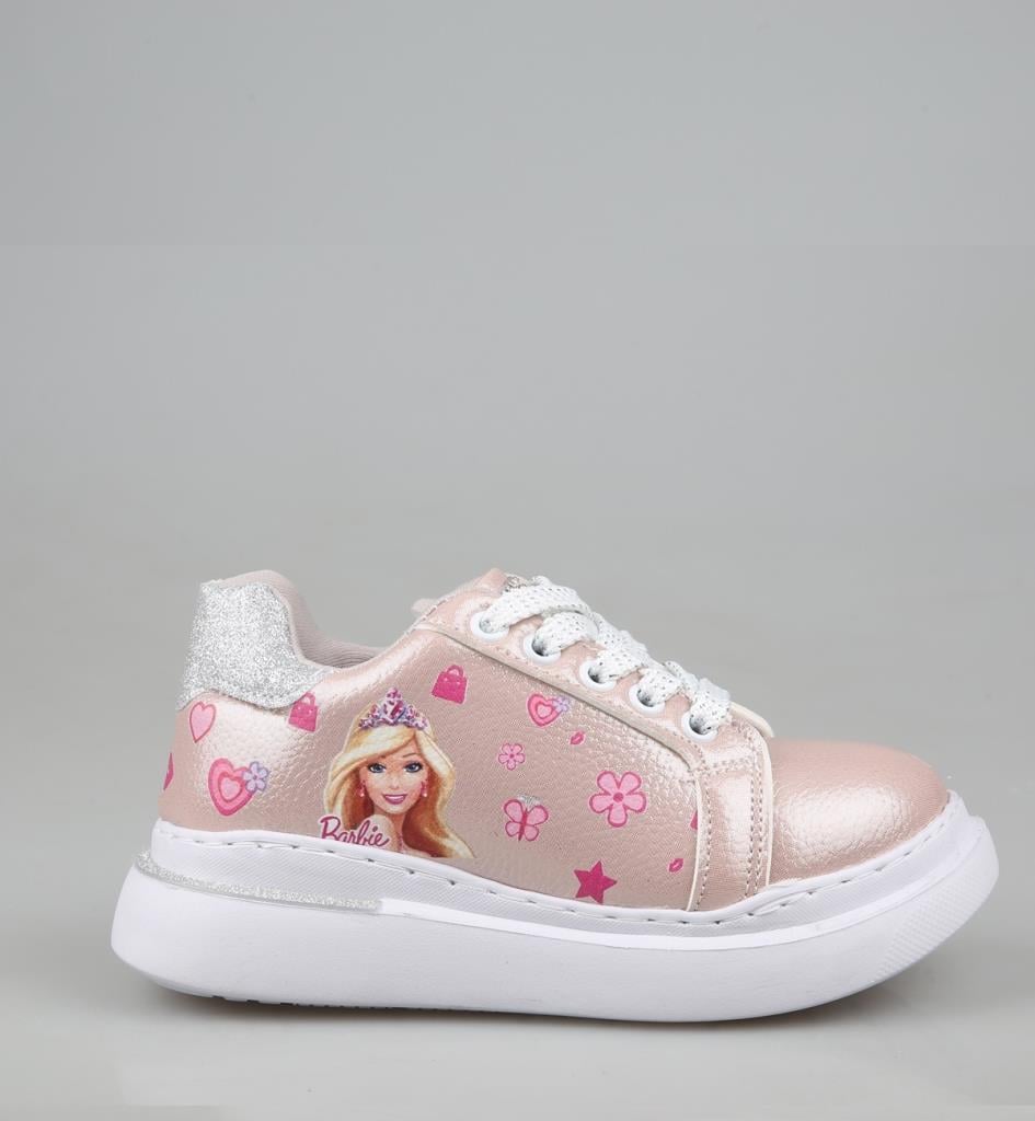 Bücür Ortopedi 506 Barbili Pudra Çocuk Sneakers