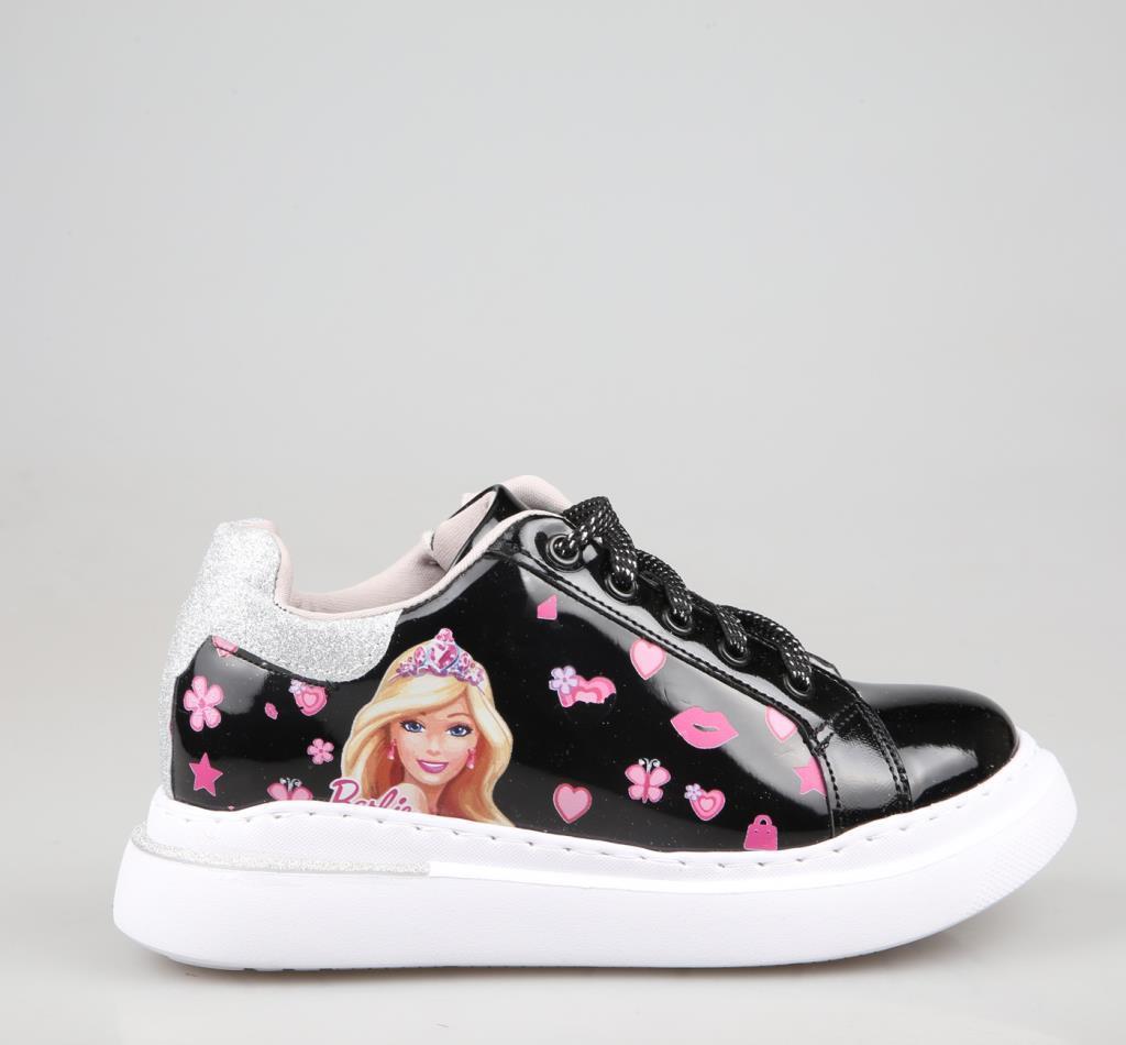 Bücür Ortopedi 506 Barbili Siyah Çocuk Sneakers