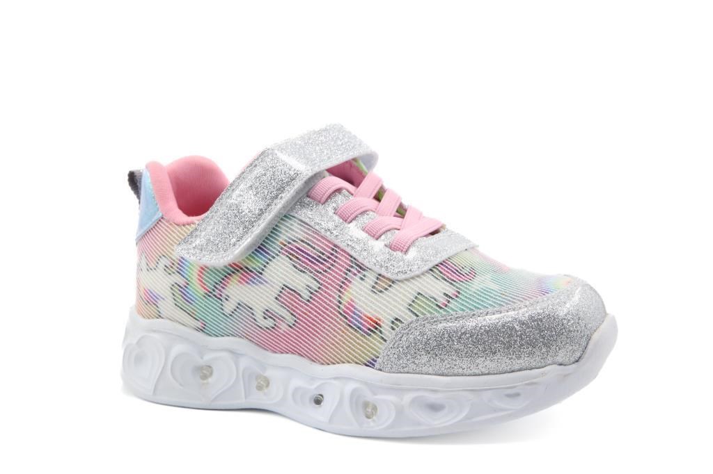 Bücür Ortopedi s2619 Gümüş Çocuk Sneakers