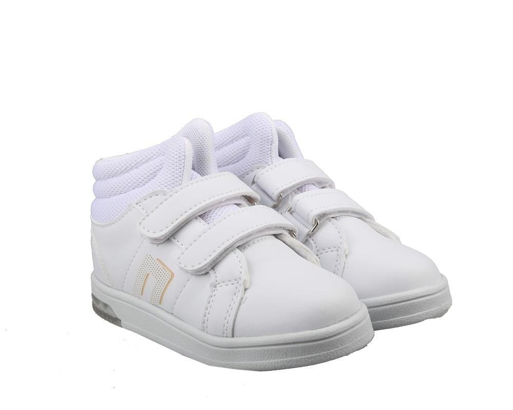 Cool Pepe Boğazlı Beyaz Çocuk Sneakers