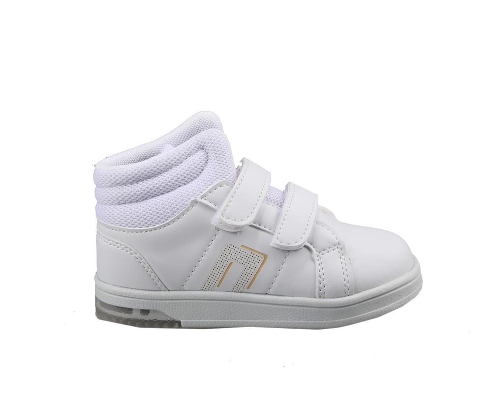 Cool Pepe Boğazlı Beyaz Çocuk Sneakers