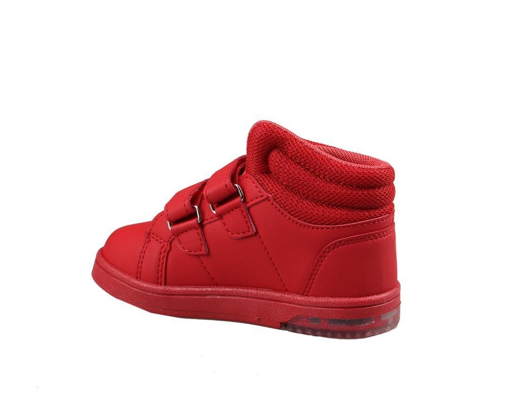 Cool Pepe Boğazlı Kırmızı Çocuk Sneakers