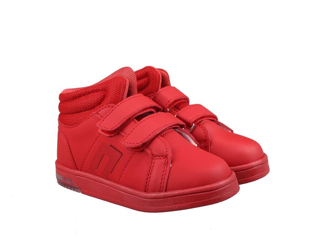 Cool Pepe Boğazlı Kırmızı Çocuk Sneakers