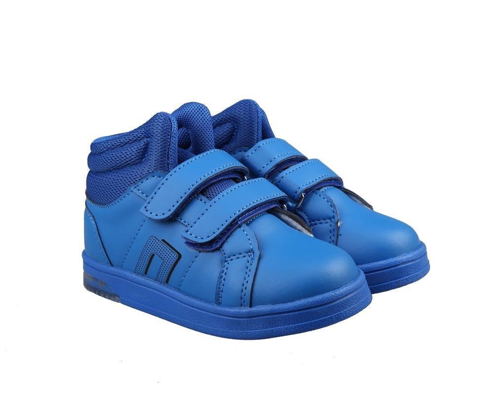 Cool Pepe Boğazlı Saks Mavi Çocuk Sneakers