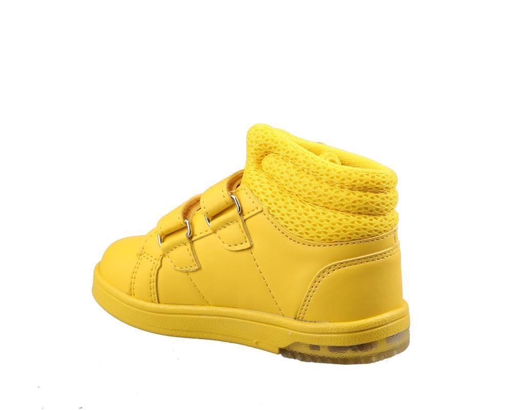 Cool Pepe Boğazlı Sarı Çocuk Sneakers
