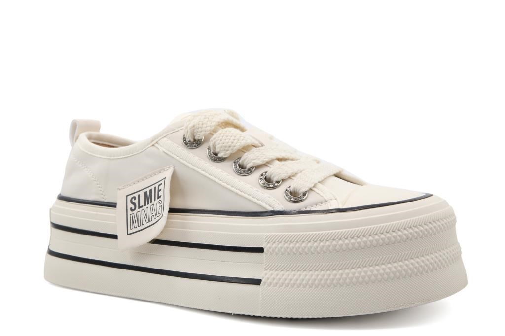 Ewoll 261-2011 Bej Kadın Sneakers