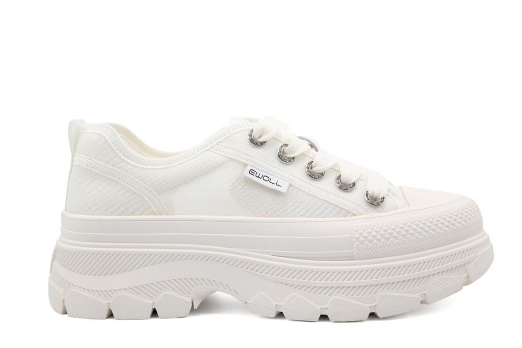 Ewoll 261-2012 Beyaz Kadın Sneakers
