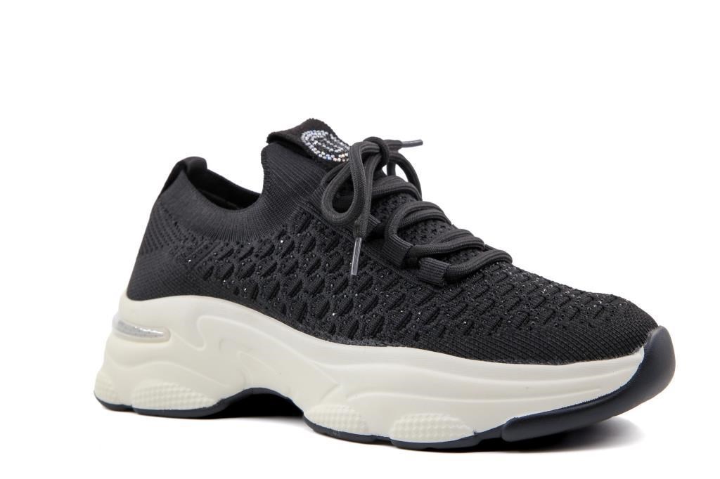 Ewoll 261-2057 Siyah Kadın Sneakers