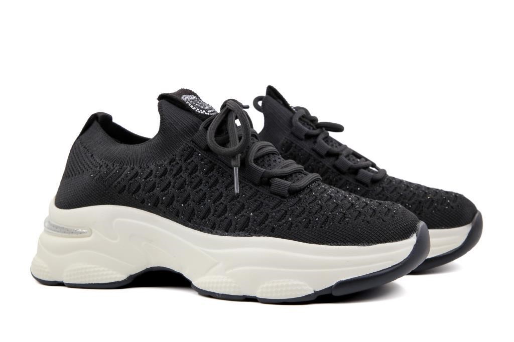 Ewoll 261-2057 Siyah Kadın Sneakers