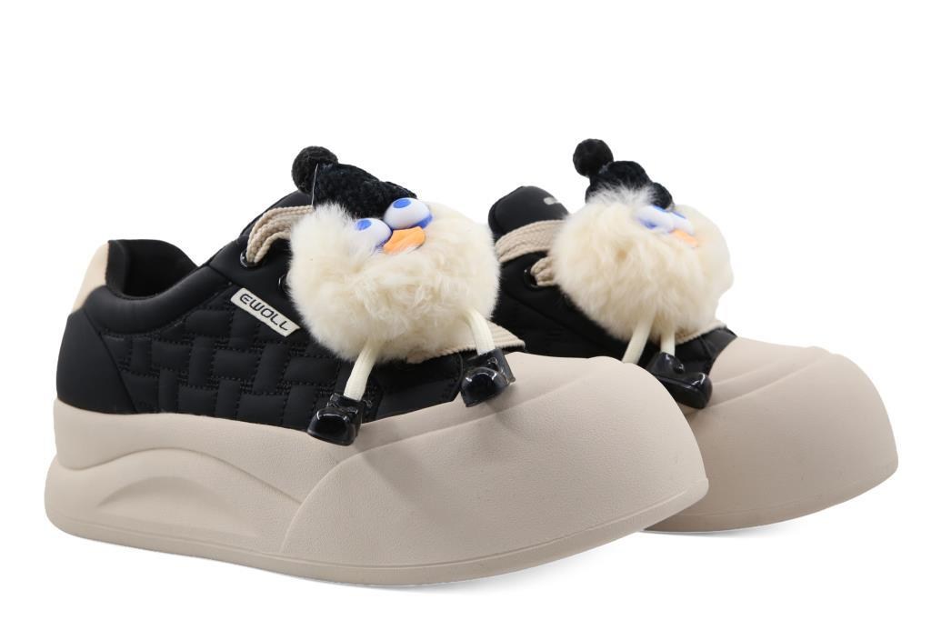 Ewoll 262-1153 Siyah Kadın Sneakers