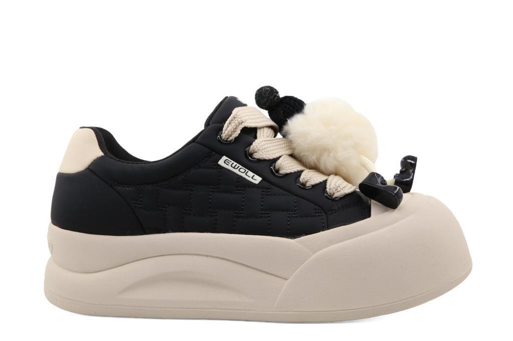 Ewoll 262-1153 Siyah Kadın Sneakers