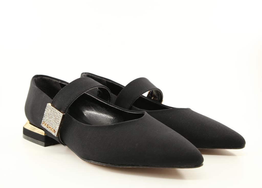 Feles 077-608-105 Siyah Kadın Topuklu Ayakkabı