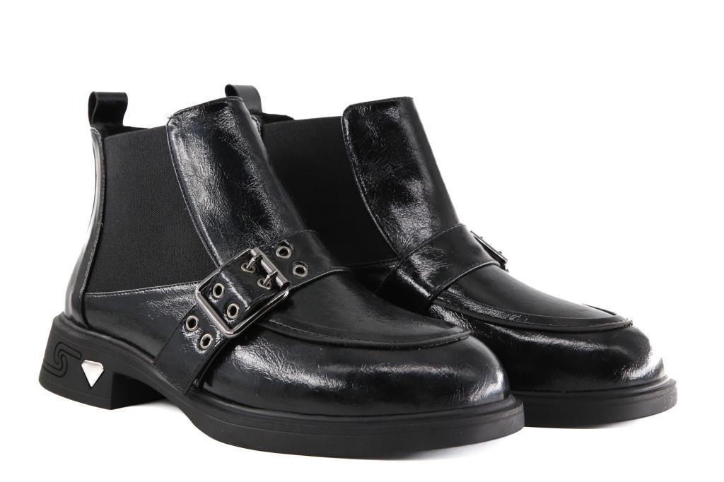 Feles 088-5016 Siyah Rugan Kadın Bot