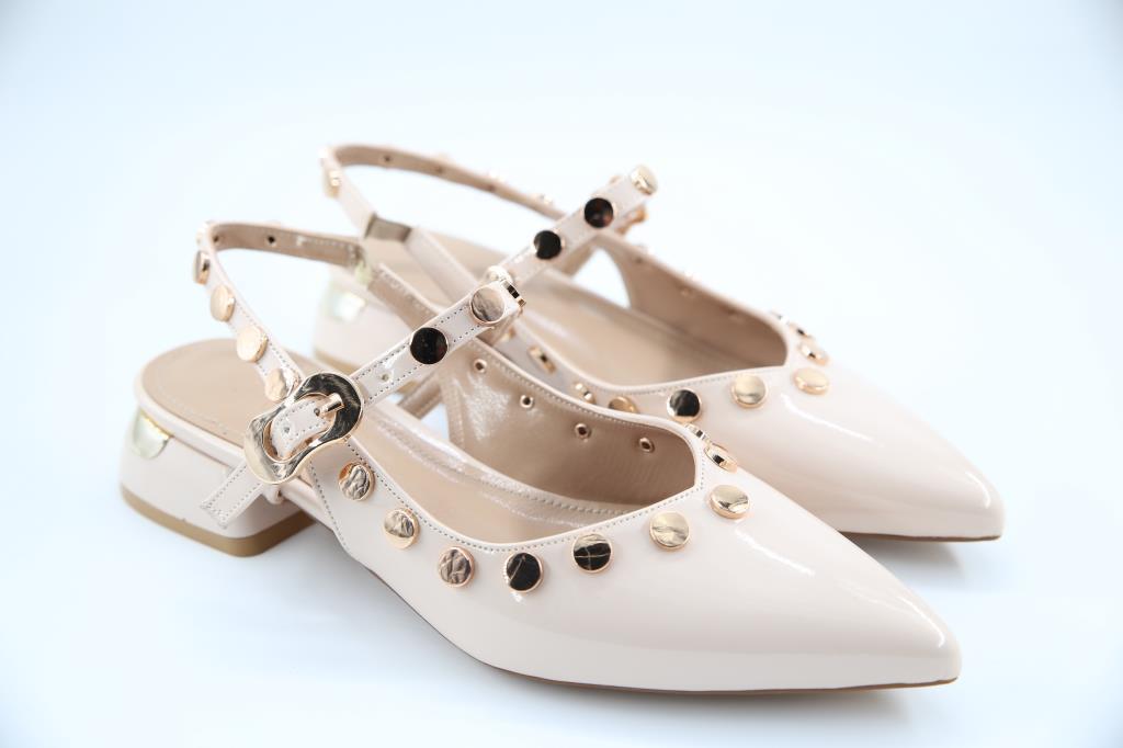 Feles 129-1200 Ten Rugan Kadın Topuklu Ayakkabı