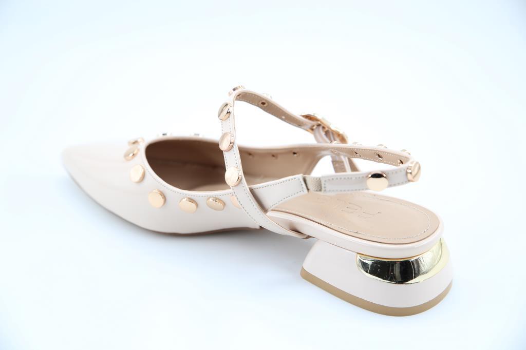 Feles 129-1200 Ten Rugan Kadın Topuklu Ayakkabı