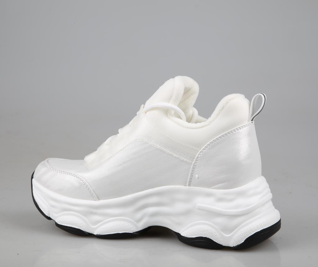 GUJA 24k302 Dolgu Topuk Beyaz Kadın Sneakers