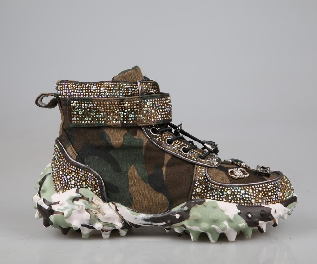 GUJA 24k351 Boğazlı Yeşil Kadın Sneakers