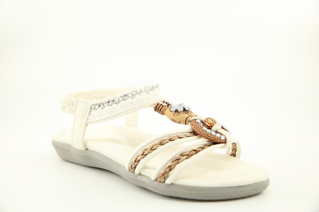 GUJA 25y129-2 Beyaz Çocuk Sandalet