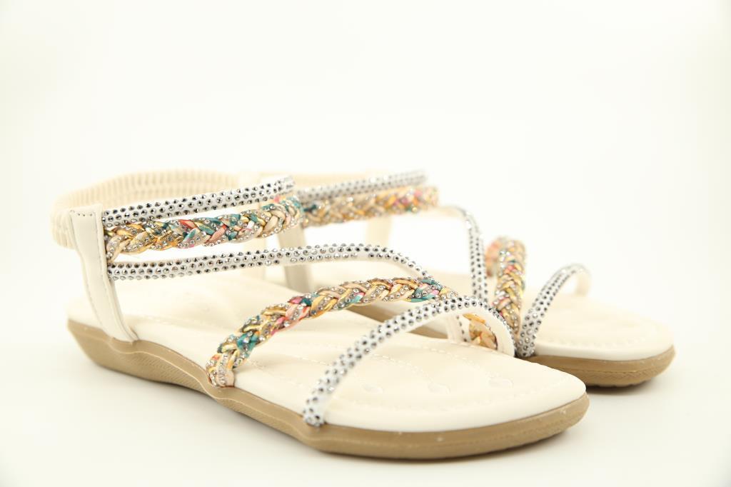 GUJA 25y156-4 Beyaz Çocuk Sandalet