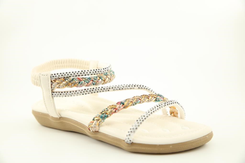 GUJA 25y156-4 Beyaz Çocuk Sandalet