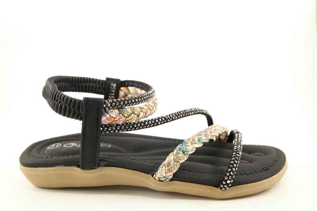 GUJA 25y156-4 Siyah Çocuk Sandalet