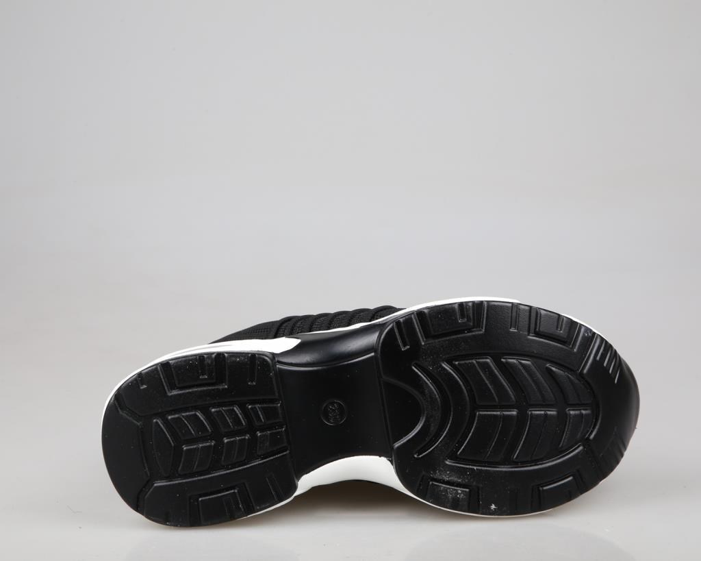 GUJA 25y300-8 Dolgu Topuk Siyah Kadın Sneakers
