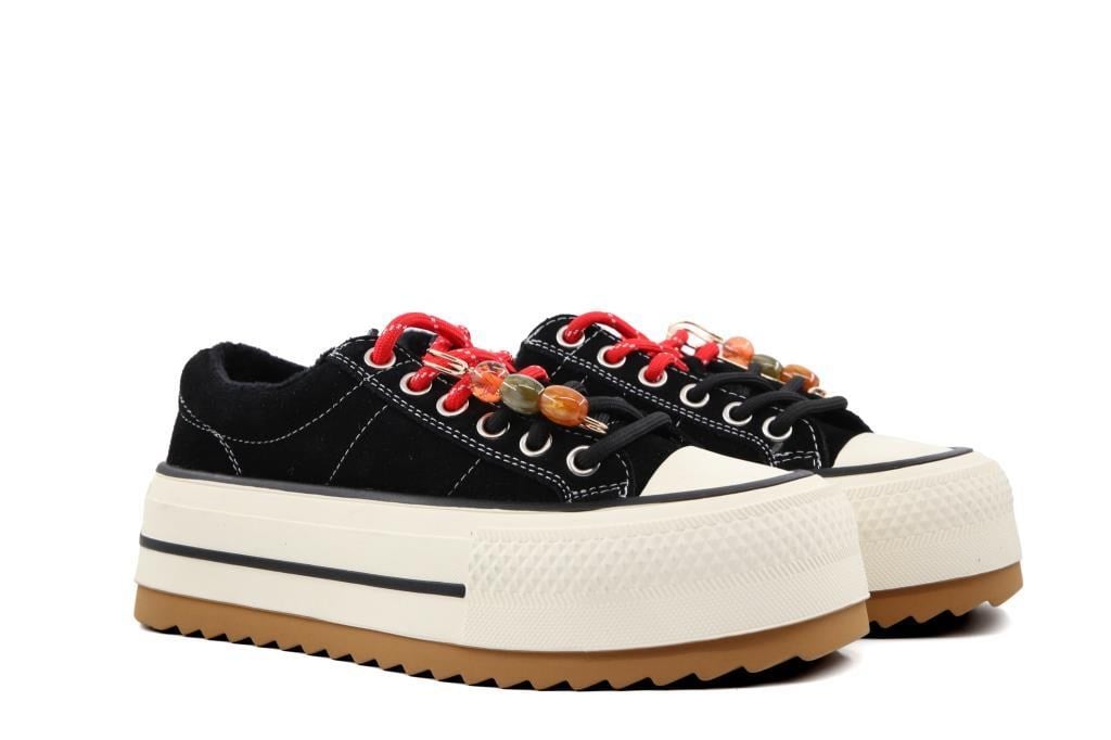 GUJA 26k366-1 Siyah Kadın Sneakers
