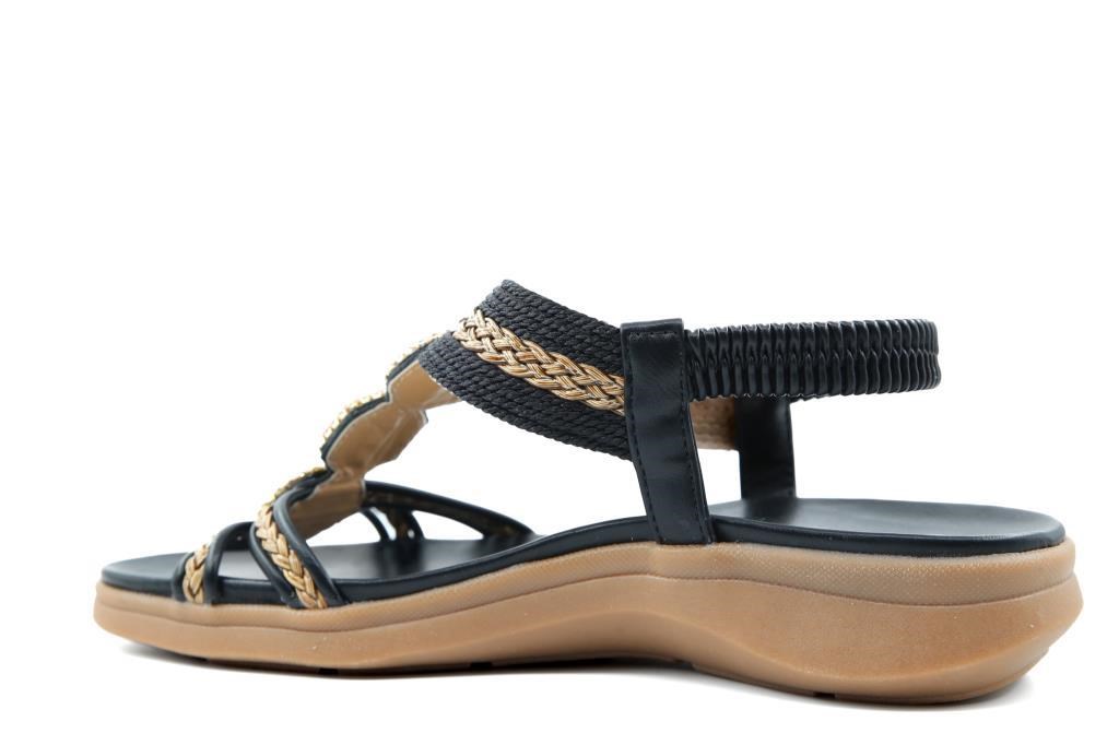 GUJA 26y240-15 Siyah Kadın Sandalet