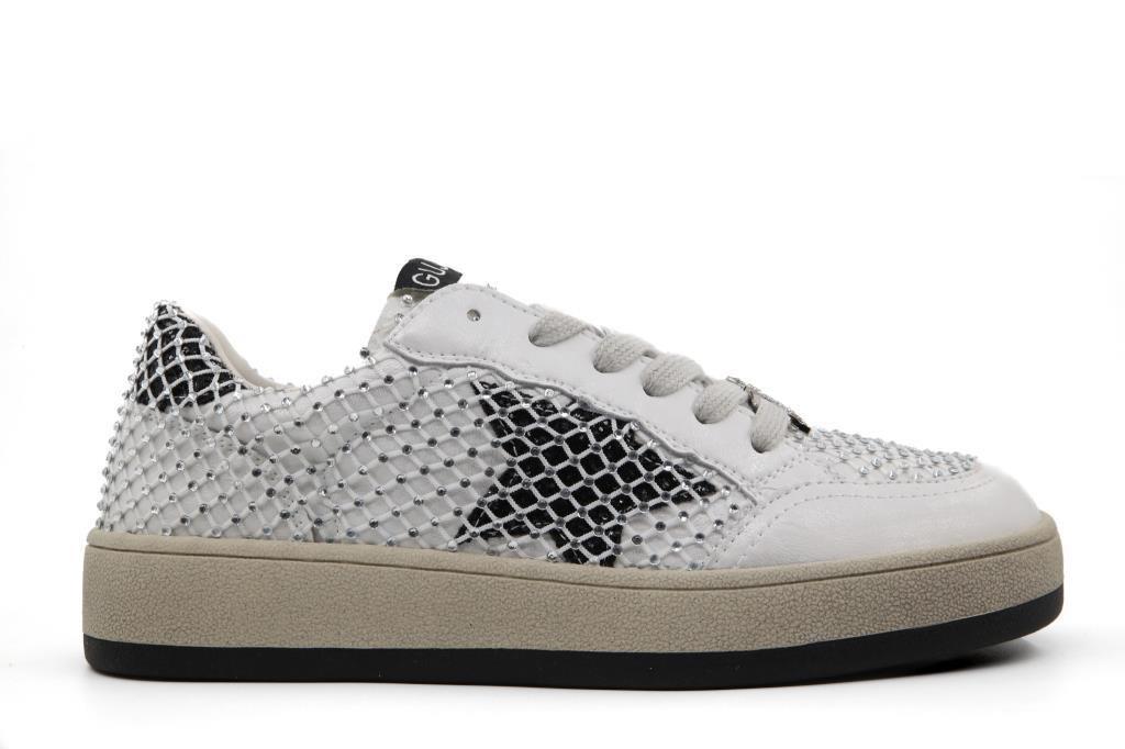 GUJA 26y374 Beyaz-Siyah Kadın Sneakers
