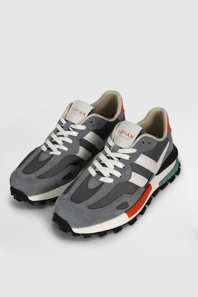 Lufian Auke Gri Erkek Sneakers