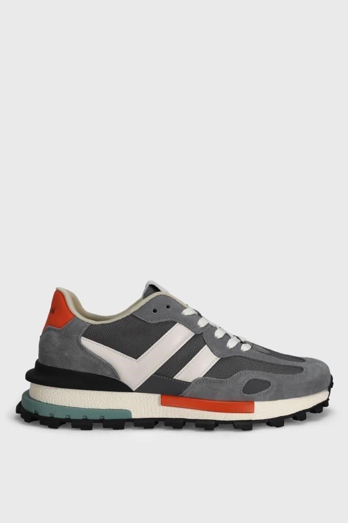 Lufian Auke Gri Erkek Sneakers