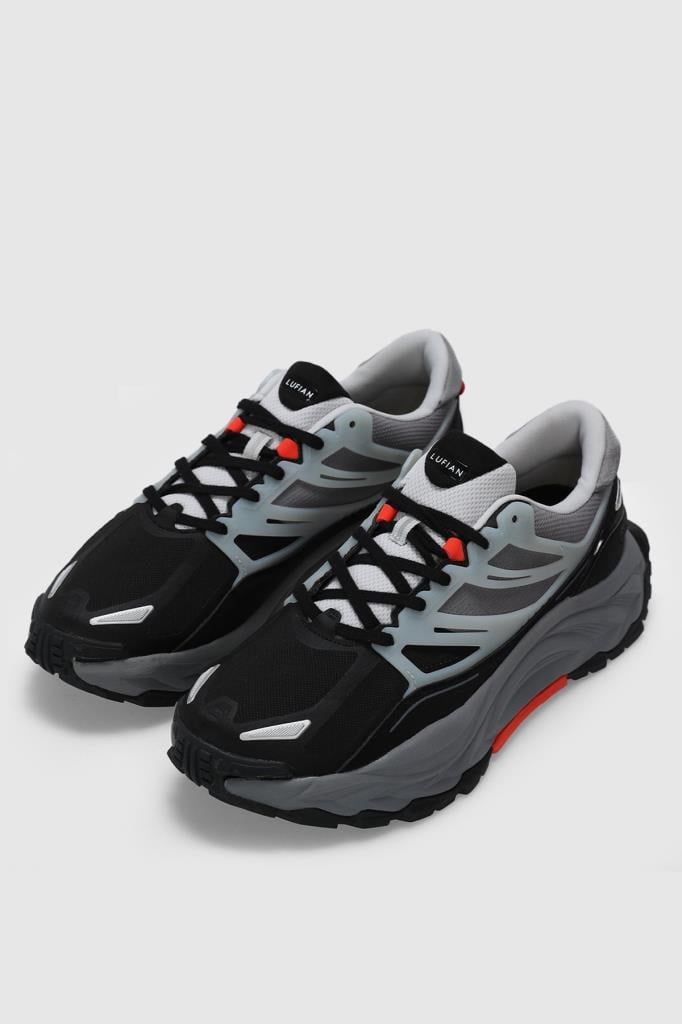 Lufian Edwin Siyah Erkek Sneakers