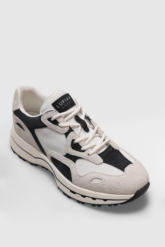 Lufian Graham Gri Erkek Sneakers
