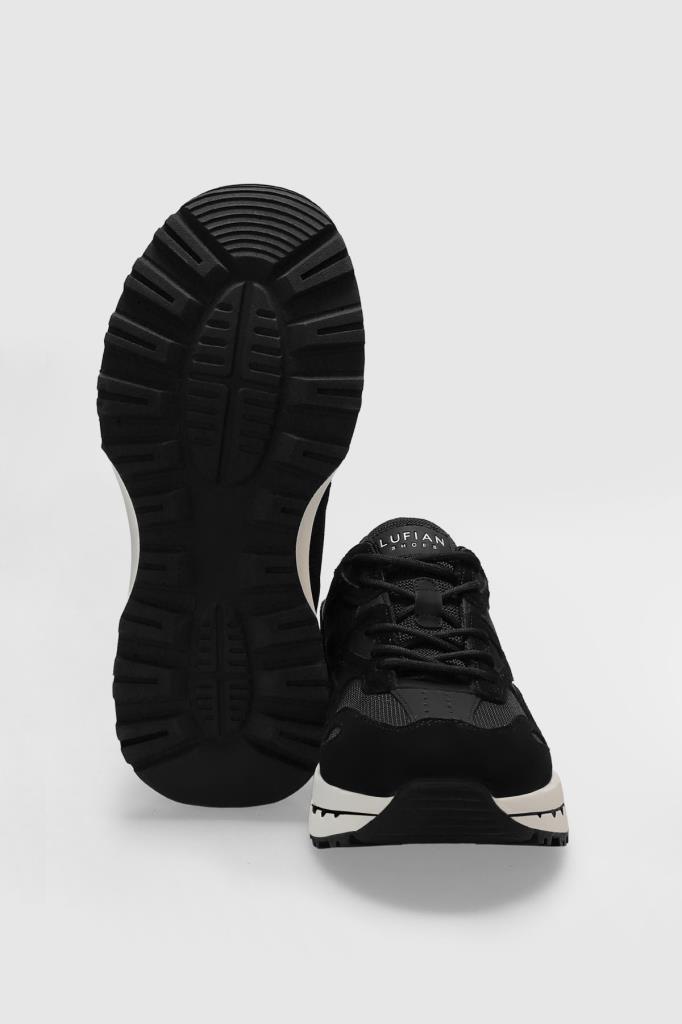 Lufian Graham Siyah Erkek Sneakers