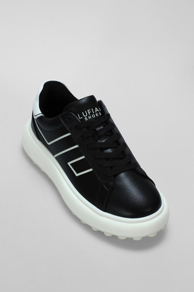 Lufian Harold Siyah Erkek Sneakers