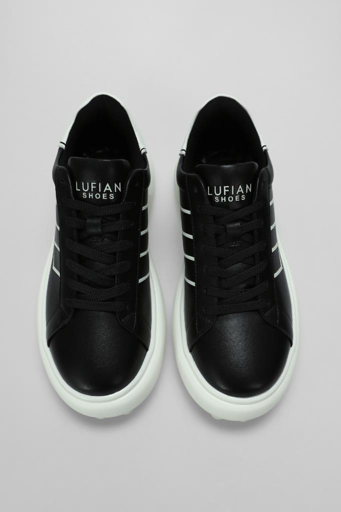 Lufian Harold Siyah Erkek Sneakers