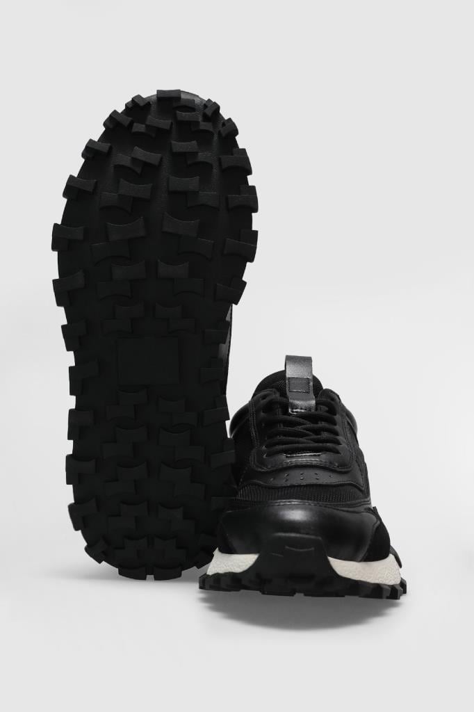 Lufian Henry Siyah Erkek Sneakers