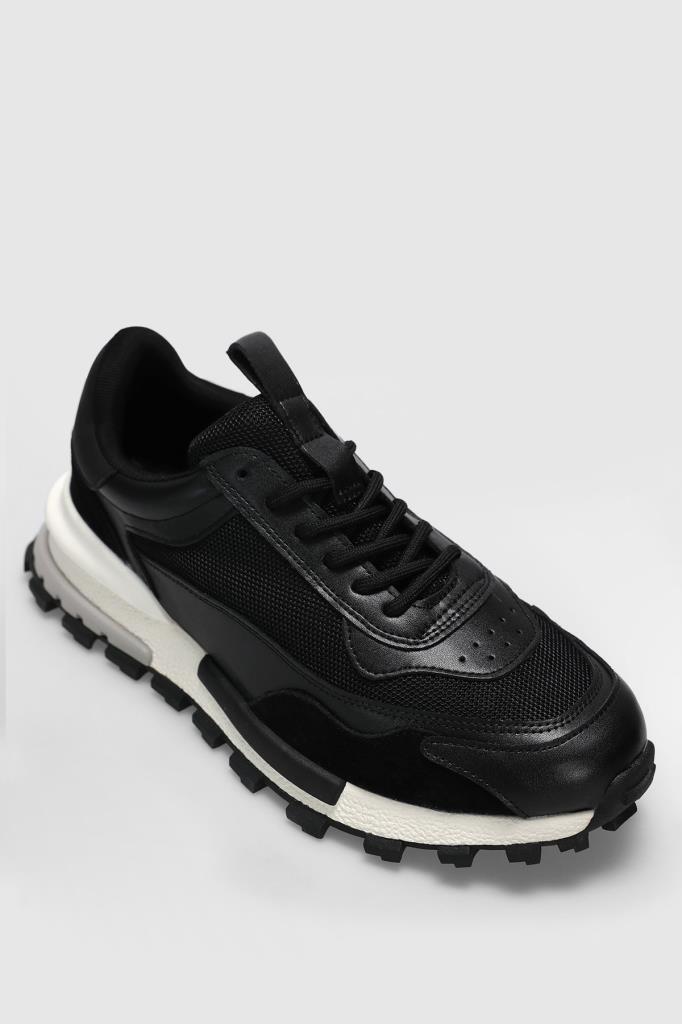 Lufian Henry Siyah Erkek Sneakers