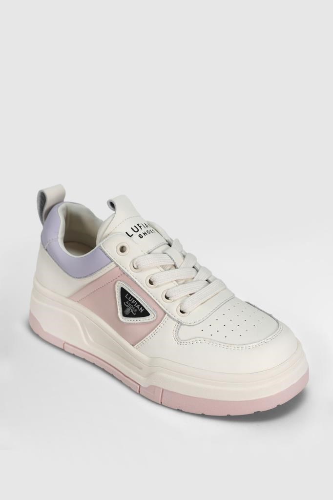 Lufian Jennifer Beyaz Pembe Unisex Sneakers
