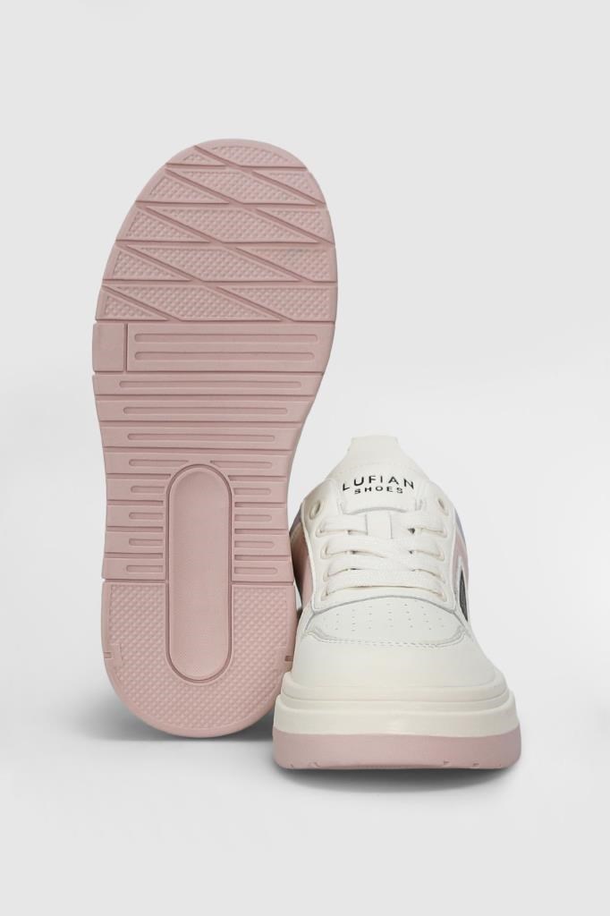 Lufian Jennifer Beyaz Pembe Unisex Sneakers