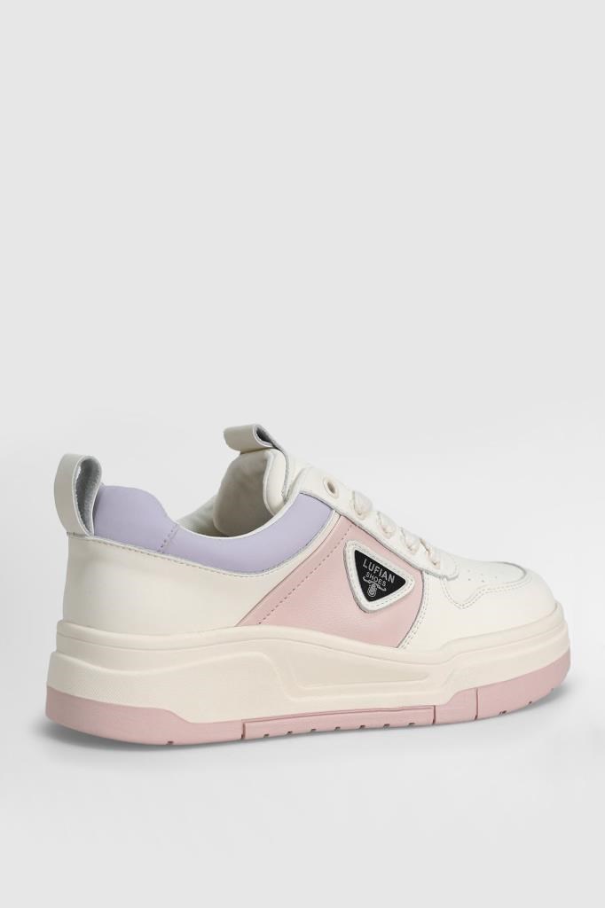 Lufian Jennifer Beyaz Pembe Unisex Sneakers