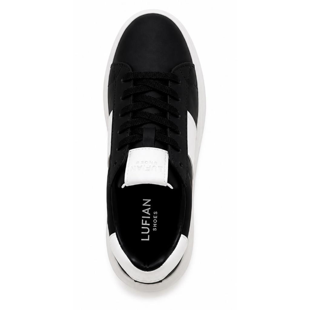 Lufian Luna Siyah-Beyaz Unisex Sneakers