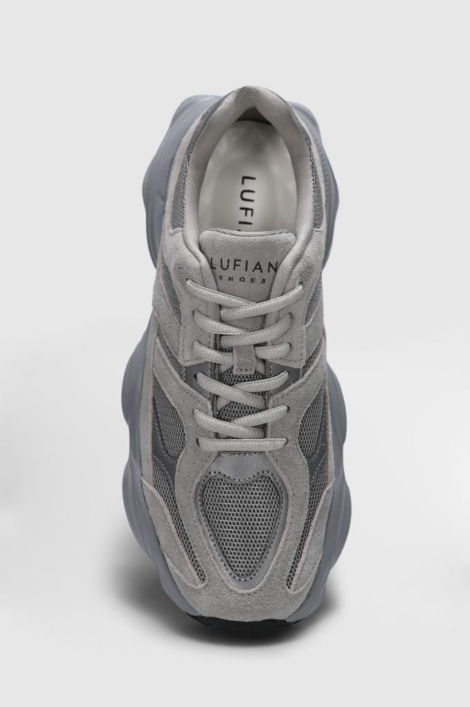 Lufian Mark Gri Erkek Sneakers