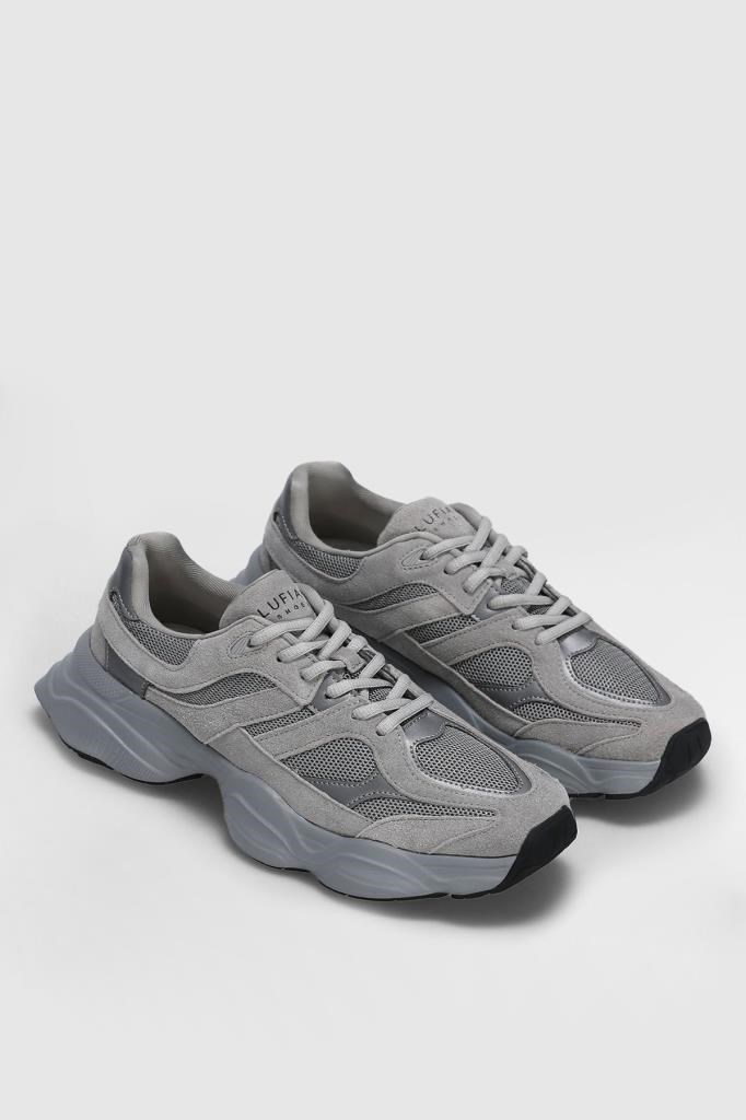 Lufian Mark Gri Erkek Sneakers