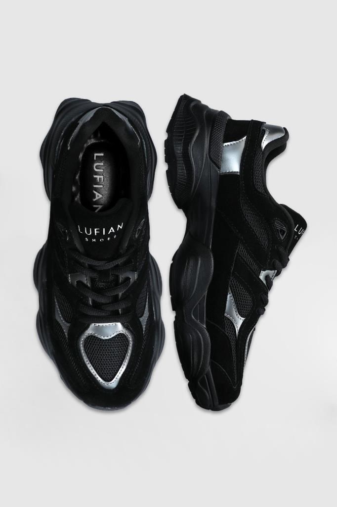Lufian Mery Siyah Unisex Sneakers