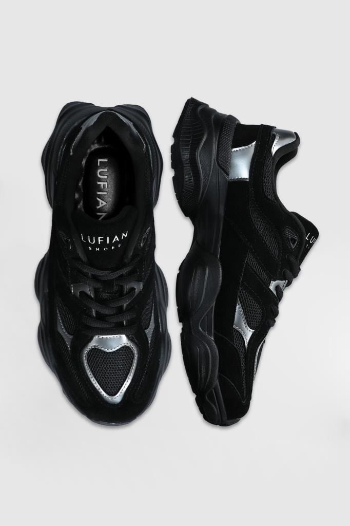 Lufian Mery Siyah Unisex Sneakers