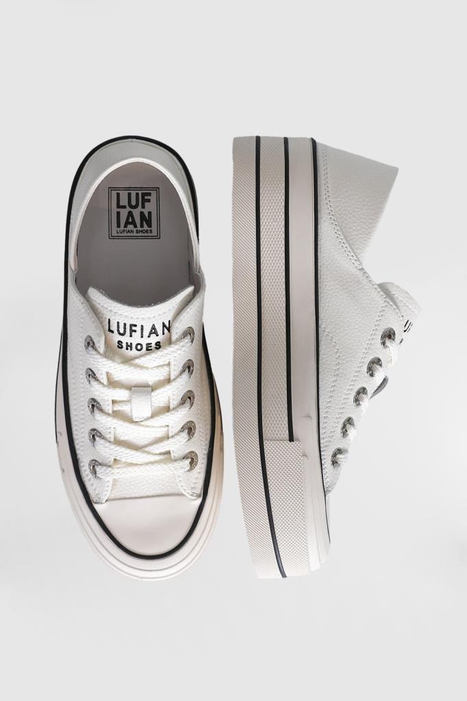 Lufian Pamela Beyaz Unisex Sneakers