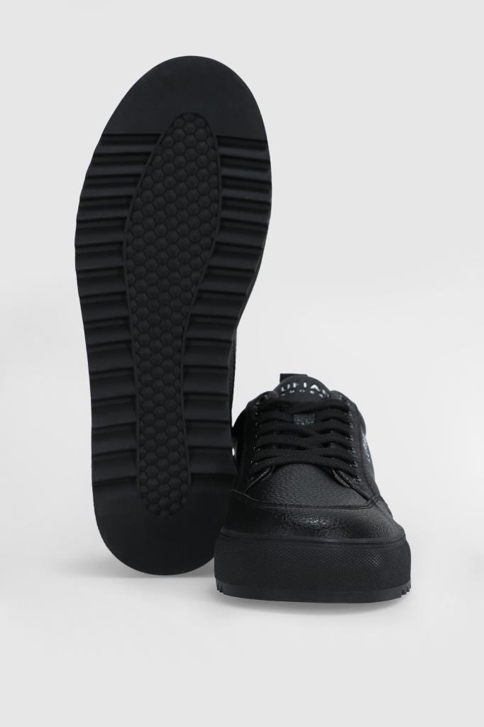 Lufian Philip Siyah Erkek Sneakers