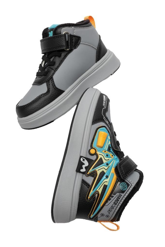 Marco Kids Rewals Gri Çocuk Sneakers