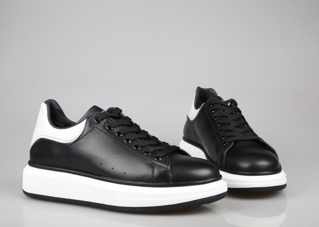 MARCOMEN 21028 Hakiki Deri Siyah Erkek Günlük Ayakkabı